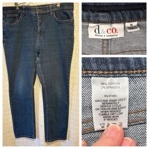 Denim & Co jeans size 16